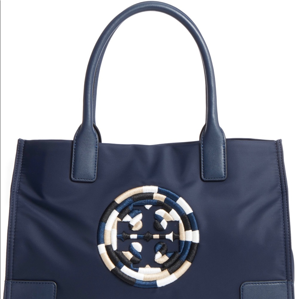 Tory Burch Ella Rope Tote French Navy - NWT